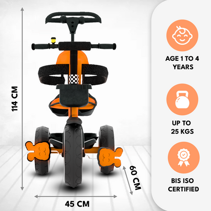 Little Olive Tiny Tots Tricycle - Orange