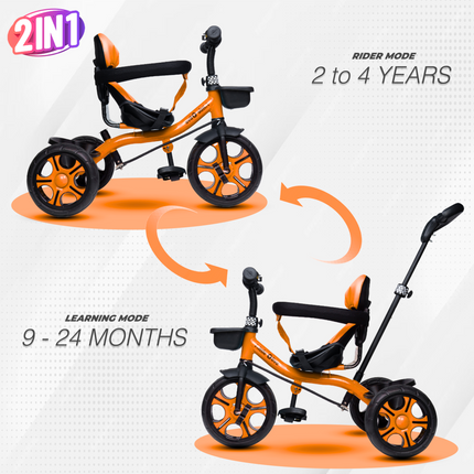 Little Olive Tiny Tots Tricycle - Orange