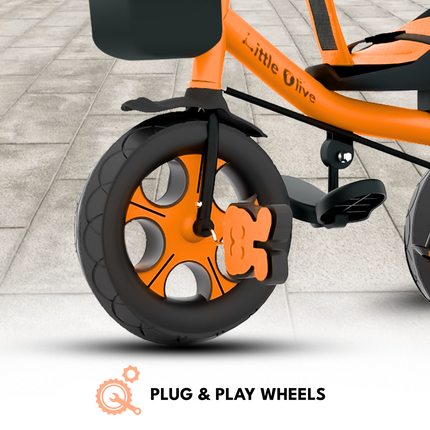 Little Olive Tiny Tots Tricycle - Orange